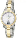 Master Time MTLA-10305-12M Damen-Funkuhr Basic Bicolor