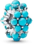 Pandora 793897C02 Silber Charm T&uuml;rkisfarbener Ozean
