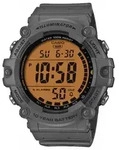 Casio AE-1500WHC-8AVEF Casio Timeless Herrenuhr Digital Grau/Orange