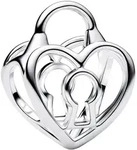 Pandora 794358C00 Charm Silber Offen Gearbeitetes Herz-Schloss