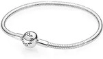 Pandora 594595C00 Damenarmband Silber Kugelverschluss, 17 cm