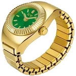 Ice-Watch 025517 Ringuhr Chouchou Goldfarben/Gr&uuml;n