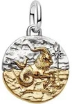 Pandora 764987C01 Medaillon-Charm Anh&auml;nger Zweifarbig Sternzeichen Steinbock
