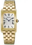 Seiko HGG001P1 Damenuhr Quarz Rechteckig Goldfarben