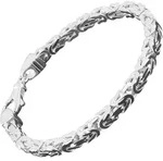 trendor 86106 K&ouml;nigskette Armband Sterlingsilber 925 Breite 4,7 mm, 23 cm