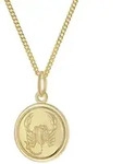 trendor 28468-11 Kinder Sternzeichen Skorpion Gold 333 mit vergoldeter Kette,...