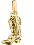 Thomas Sabo CC1325-M01-14 Charm-Anh&auml;nger Cowboystiefel Goldfarben