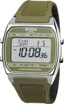 Boccia 3738-03, Boccia 3738-03 Digital-Uhr in Unisexgr&ouml;&szlig;e Titan Olivgr&uuml;n