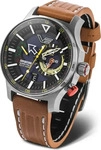 Vostok VS57-595A735, Vostok Europe VS57-595A735 Herrenuhr Solar Polar Day Gelb
