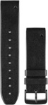 Garmin 010-12500-02, Garmin 010-12500-02 QuickFit Lederband 22 mm Schwarz