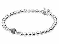 Pandora 598342CZ Armband für Frauen Beads & Pavé, 19 cm