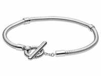 Pandora 599082C00 Damen-Armband Moments T-Bar Silber, 20 cm