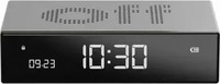 Lexon LR152A, Lexon LR152A Digitalwecker Flip Premium Wecker Silberfarben