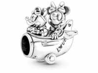 Pandora 790108C00 Silber Charm Disney Micky & Minnie Maus Flugzeug