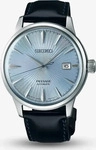 Seiko SRPB43J1, Seiko SRPB43J1 Presage Automatic Herrenuhr silber / hellblau