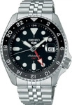Seiko SSK001K1, Seiko SSK001K1 Herrenuhr Automatik GMT Stahl/Schwarz