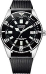 Citizen NB6021-17E, Citizen NB6021-17E Herren-Taucheruhr Automatik Titan/Schwarz