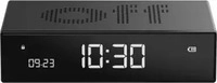 Lexon LR152N, Lexon LR152N Digitalwecker Flip Premium Wecker Schwarz