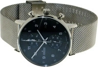 Junghans 41/4877.44, Junghans 41/4877.44 Herrenuhr mit Milanaise-Armband...