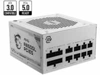MSI 306-7ZP8A24-CE0, 850W MSI MAG A850GL PCIE5 WHITE ATX 3.0 Netzteil
