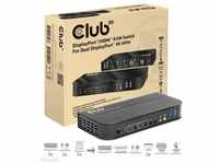 Club3D CSV-7210, Club3D Club 3D DisplayPort HDMI KVM Switch for Dual