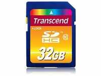 Transcend TS32GSDHC10, 32GB Transcend Class10 SDHC Speicherkarte