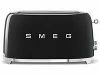 SMEG TSF02BLEU, Smeg Four Slice Toaster Black TSF02BLEU