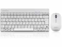Perixx 11181, Perixx PERIDUO-712 Tastatur Maus enthalten RF Wireless Weiß