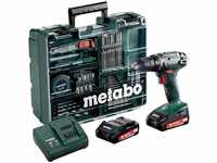 Metabo 602207880, Metabo BS 18 Set Akku-Bohrschrauber inkl.