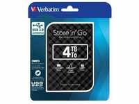 Verbatim 53223, 4.0 TB HDD Verbatim Store n Save Gen.2 USB-A 3.0