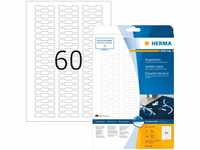 Herma 5116, HERMA Ringetiketten A4 49x10 mm weiß Papier