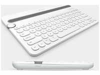 Logitech 920-006351, Logitech K480 Bluetooth Keyboard, weiß Tastatur