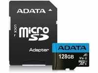 Adata AUSDX128GUICL10A1-RA1, 128GB ADATA Premier microSDXC Kit, UHS-I