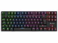 Sharkoon PureWriter TKL RGB, Gaming Tastatur