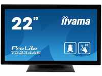 iiyama T2234AS-B1, 21.5 Zoll iiyama ProLite T2234AS-B1, 54.6cm TFT, 8ms