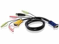 Aten 14016614, ATEN USB-KVM-Kabel mit 3-in-1-SPHD und Audio, 1,8 m