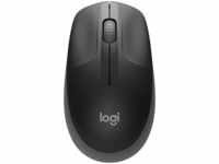 Logitech 910-005905, Logitech M190 Full-Size Wireless Mouse dunkelgrau, USB