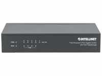 Intellinet 561082, Intellinet 5-Port PoE Gigabit Switch mit