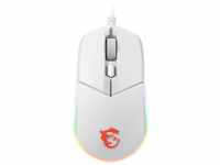 MSI S12-0401950-CLA, MSI Clutch GM11 Gaming Mouse weiß, Maus