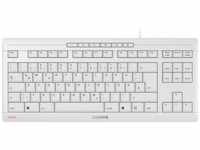 Cherry JK-8600DE-0, Cherry Stream Keyboard TKL weiß-grau, Layout