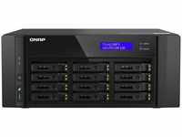QNAP TS-h1290FX-7302P-128G, QNAP TS-h1290FX NAS Tower Ethernet LAN Schwarz 7302P