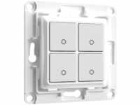 Shelly WS4WHITE, Shelly Wall Switch 4, Wandtaster 4-fach, weiß