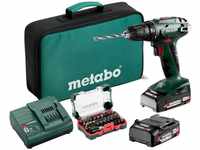 Metabo 602207930, Metabo BS 18 1600 RPM Ohne Schlüssel 1,3 kg Schwarz, Grün