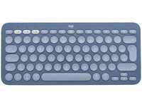 Logitech 920-011173, Logitech K380 for Mac Tastatur Bluetooth QWERTZ Deutsch Blau
