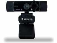 Verbatim 49580, Verbatim 49580 Webcam 3840 x 2160 Pixel USB 2.0 Schwarz