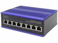 DIGITUS DN-650108, Digitus 8 Port Fast Ethernet Netzwerk PoE