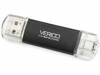 Verico 1UDOV-TCBK63-NN, 64 GB Verico Hybrid Type C, USB 3.0 Stick