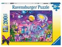 Ravensburger 13291, Ravensburger Cosmic City Puzzlespiel 200 Stück Fantasie