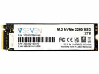 V7 V7SSD2TBNV4E, 2.0 TB SSD V7 NVME Gen4 SSD, M.2 M-Key PCIe