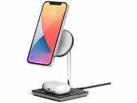 Native Union SNAP-2IN1-WL-BLK, Native Union Snap Magnetic 2-in-1 Wireless Charger